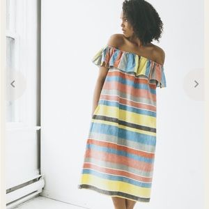 Proud Mary Cordoba Dress Kingston Stripe O/S made in Chiapas Mexico Ethically